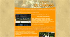 Desktop Screenshot of la-caraffa.de